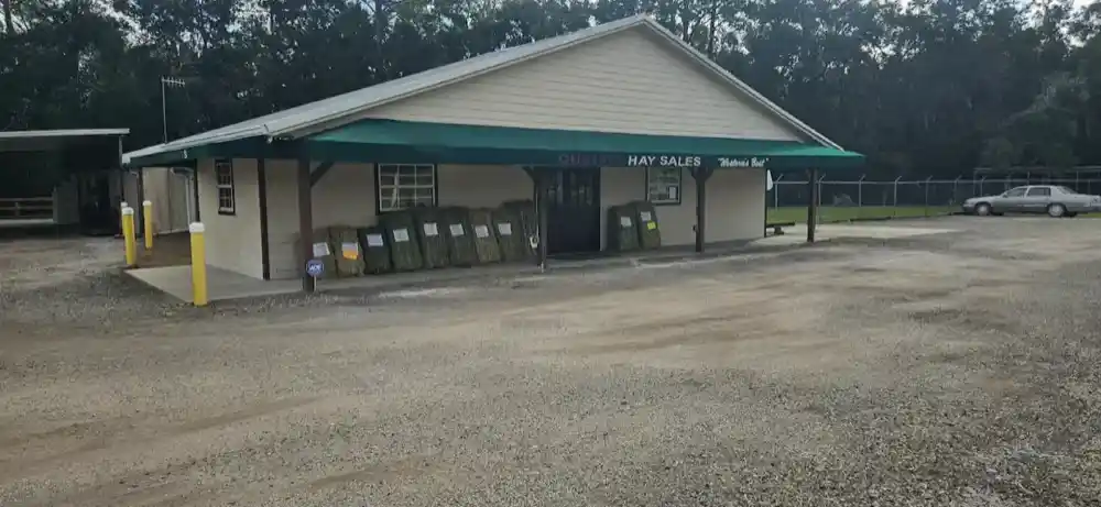 Farmers Direct Hay and Feed store exterior at 21091 NE US Hwy 27, Williston, FL
